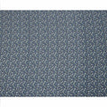 Navy Blue Cotton Lawn Fabric with Soft Blue and White Mini Floral Print, 110 Cms Width, Made in Japan-D24199 - Regal Fabrics
