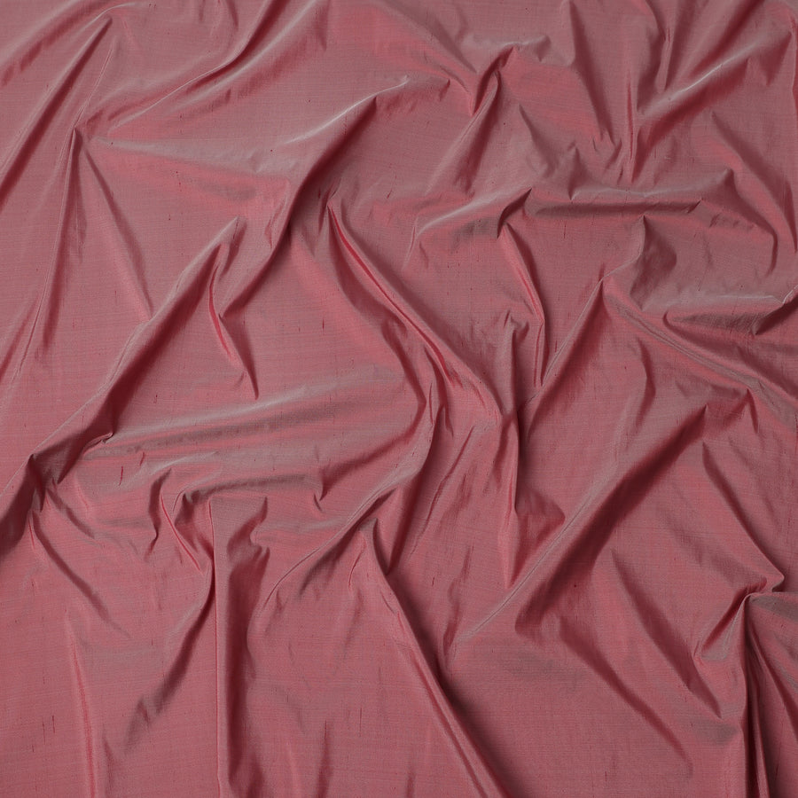 Dusty Rose Plain Pure Raw Silk Fabric, 140 Cms Width, Made in India-D25990