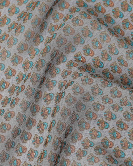 Grey Polyester Chiffon Fabric 110cm | Regal Fabrics