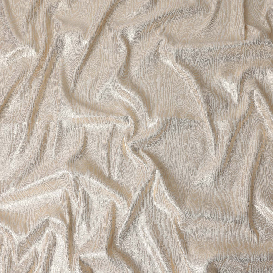 Gold Self Design Brocade Fabric 140cm