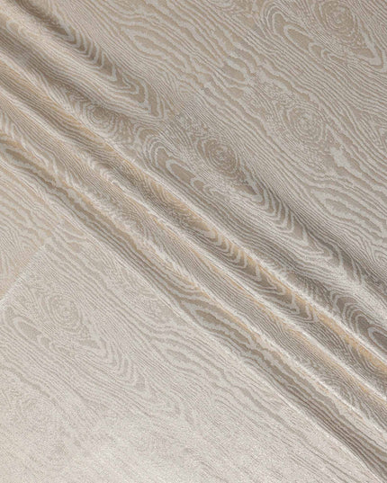 Gold Self Design Brocade Fabric 140cm
