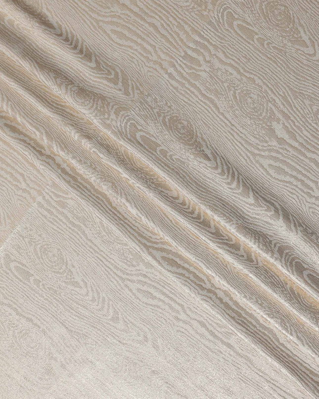 Gold Self Design Brocade Fabric 140cm