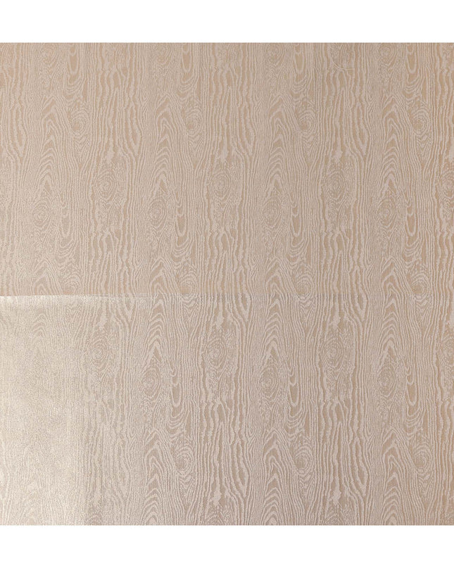 Beige Self Design Brocade Fabric 140cm
