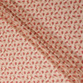 Pink Polka Dot Cotton Voile Fabric 140cm