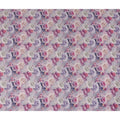 Dusty Lilac Floral Viscose Crepe Fabric by Meter