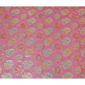 Magenta Pink Bouquet Silk Chiffon Fabric 110cm