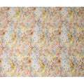 Multicolor Synthetic Modal Satin Fabric with Floral Print, 110 cm Width-D20951