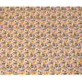 Ivory Floral Viscose Crepe Digital Print Fabric, 110 cm Wide, Made in India-D20986 Regal Fabrics