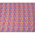 Magenta Floral Viscose Crepe Digital Print Fabric, 110 cm Wide, Made in India-D20987 Regal Fabrics