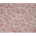 Blush Pink Viscose Digital Printed Fabric with Floral Bouquet Design, 110 cm Width-D21316