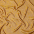 Golden Yellow Jacquard Pure Silk Satin Fabric with Bamboo Leaf Design – 110 cm Width-D21398