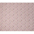 قماش ساتان قطني ناعم مطبوع عليه زهور وردية اللون – عرض 110 سم – D21404