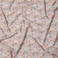 Pastel Multicolor Abstract Cotton Satin Fabric with Printed Design – 110 cm Width-D21407