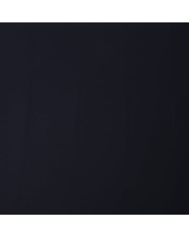 Midnight Blue Solid Premium Italian Blended Wool Suiting Fabric 150 Cms Width 4.0 Mtrs Italy-D24953 Regal Fabrics
