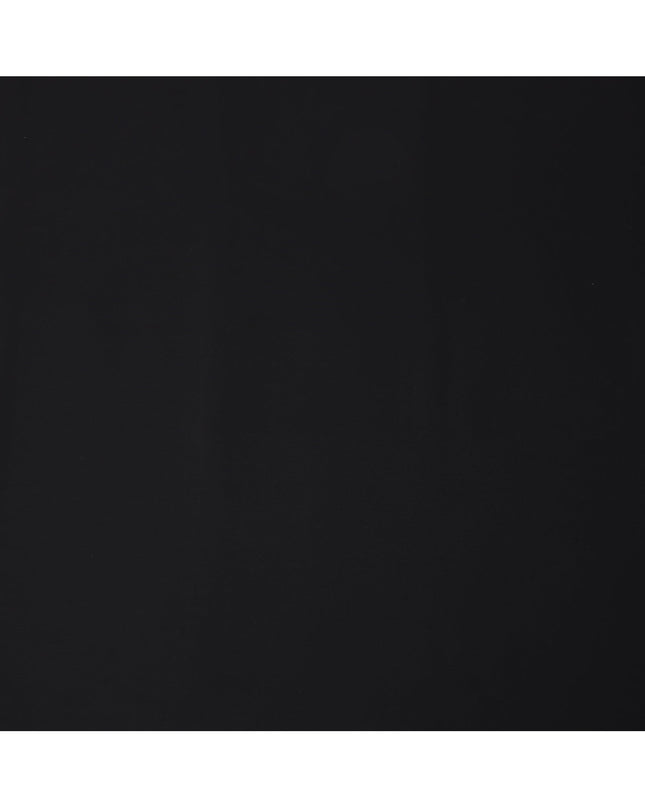 قماش بدلة من الصوف الإيطالي المخلوط الفاخر باللون الأسود الكلاسيكي، عرض 150 سم، طول 4 أمتار، إيطاليا - D24954