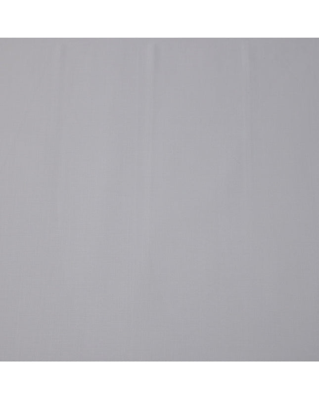 Light Grey Solid Premium Blended Italian Wool Suiting Fabric 150 Cms Width 3.5 Mtrs Italy-D24961