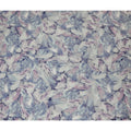 Lavender & Grey Abstract Viscose Modal Satin Fabric with Mirror Work - 110 cm Width-D20271