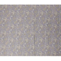 Dusty Lavender Ethnic Floral Jaal Cotton Satin Fabric, All-Over Golden Beige Digital Print, 110 Cms Width, Made in India-D22615