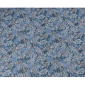 Powder Blue Leaf Pattern Traditional Sudanese Thobe in Pure Cotton Voile Fabric, 4.5 Meters Length, Width 140 cm – Made in India-D23131 Regal Fabrics