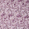 Soft Lavender and Mauve Floral Traditional Sudanese Thobe in Pure Cotton Voile Fabric, 4.5 Meters Length, Width 140 cm – Made in India-D23144