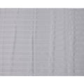 Silver Grey with Self Stripes Premium Swiss Poly Cotton Fabric, 150 Cms, Switzerland-D25402