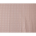 Peach with Self Check Stripes Premium Swiss Poly Cotton Fabric, 150 Cms, Switzerland-D25405
