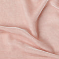 Blush Pink Premium Silk Blended Velvet Fabric with Soft Glossy Finish and Luxurious Draping Texture, 140 Cms Width, Made in China-D25906