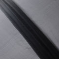 Black to Grey Ombre Wrinkle Silk Chiffon Fabric with Sheer Flow and Lightweight Texture, 110 Cms Width, Made in South Korea-D25913