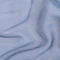 Blue to Navy Ombre Wrinkle Silk Chiffon Fabric with Sheer Texture and Luxurious Flow, 110 Cms Width, Made in South Korea-D25916