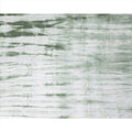 Sage Green and White Tie-Dye Patterned Viscose Crepe Fabric, 140 Cms Width, Made in India-D26362