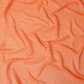 Orange Synthetic Chiffon Traditional Sudanese Thobe with Stone Work, 4.5 Mtrs Piece, Width 110 Cms, Made in India-D26444