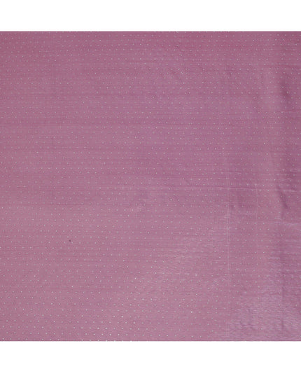 Magenta Purple Synthetic Chiffon Traditional Sudanese Thobe with Stone Work, 4.5 Mtrs Piece, Width 110 Cms, Made in India-D26445