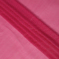 Hot Pink Synthetic Chiffon Traditional Sudanese Thobe with Stone Work, 4.5 Mtrs Piece, Width 110 Cms, Made in India-D26448