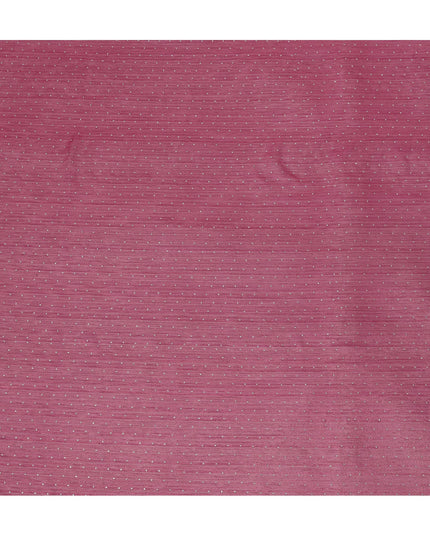 Maroon Synthetic Chiffon Traditional Sudanese Thobe with Stone Work, 4.5 Mtrs Piece, Width 110 Cms, Made in India-D26449