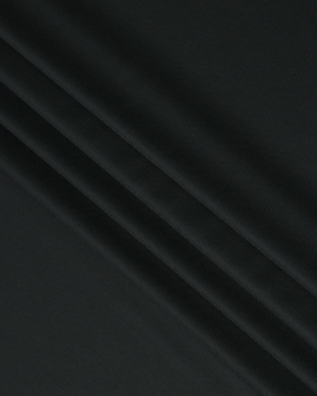 Dark Green Premium Super 160’s English Wool & Cashmere Suiting Fabric, 150 cm Width, Made in UK-D26738