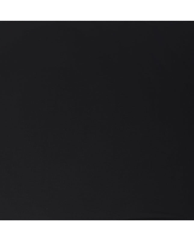 Midnight Black Premium Super 160’s English Wool & Cashmere Suiting Fabric, 150 cm Width, Made in UK-D26739