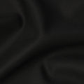 Jet Black Premium Super 160’s English Wool & Cashmere Suiting Fabric, 150 cm Width, Made in UK-D26740