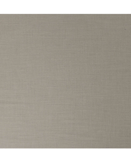 Light Taupe Premium Super 160’s English Wool & Cashmere Suiting Fabric, 150 cm Width, Made in UK-D26742