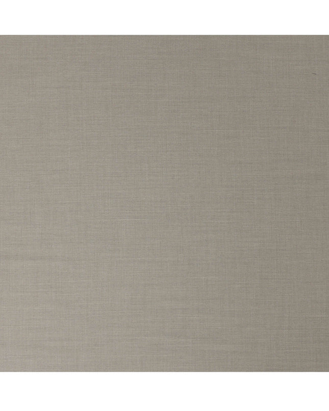 Light Taupe Premium Super 160’s English Wool & Cashmere Suiting Fabric, 150 cm Width, Made in UK-D26742