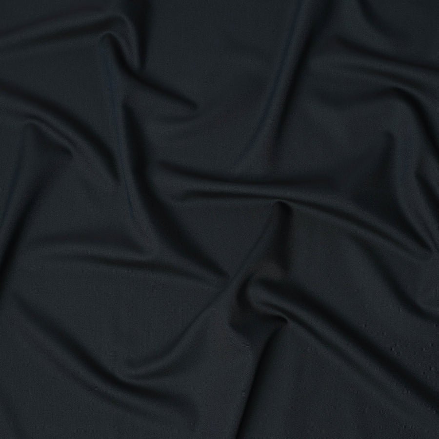 Petrol Blue Premium Super 160’s English Wool & Cashmere Suiting Fabric, 150 cm Width, Made in UK-D26743