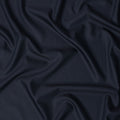 Midnight Navy Premium Super 180’s English Wool & Cashmere Suiting Fabric, 150 cm Width, Made in UK-D26744
