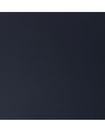Midnight Navy Premium Super 180’s English Wool & Cashmere Suiting Fabric, 150 cm Width, Made in UK-D26744