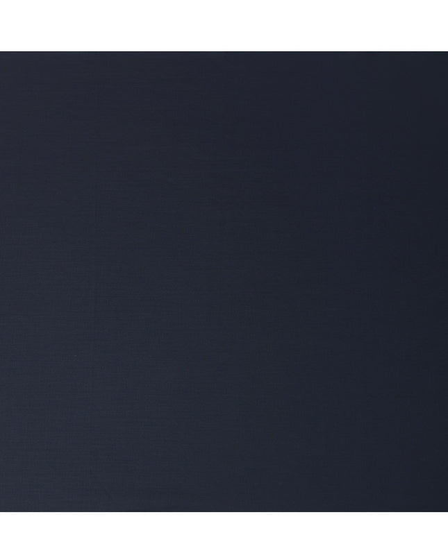 Midnight Navy Premium Super 180’s English Wool & Cashmere Suiting Fabric, 150 cm Width, Made in UK-D26744