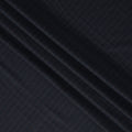 Dark Navy Pinstripe Premium Super 140’s Italian All Wool Suiting Fabric, 150 cm Width, Made in Italy-D26748