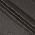 Brown Pinstripe Premium Super 140’s Italian All Wool Suiting Fabric, 150 cm Width, Made in Italy-D26749