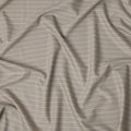 Beige Pinstripe Premium Super 140’s Italian All Wool Suiting Fabric, 150 cm Width, Made in Italy-D26750