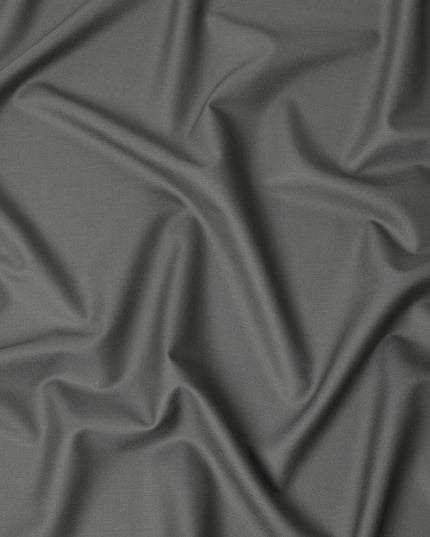 Light Green Premium Super 130’s Italian All Wool Suiting Fabric, 150 cm Width, 3.75 Mtrs Cut, Made in Italy-D26758