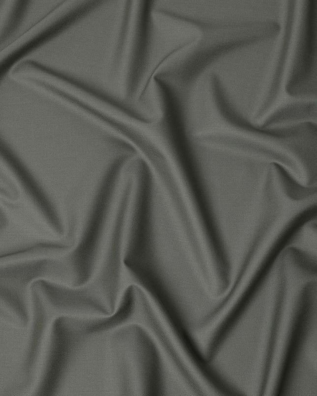 Light Green Premium Super 130’s Italian All Wool Suiting Fabric, 150 cm Width, 3.75 Mtrs Cut, Made in Italy-D26758