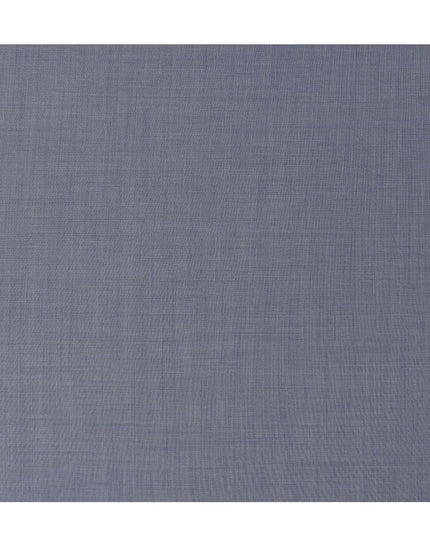 Light Blue Premium Super 130’s Italian All Wool Suiting Fabric, 150 cm Width, 3.75 Mtrs Cut, Made in the Italy-D26759
