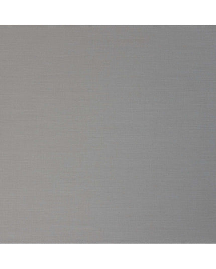 Light Grey Premium Super 130’s Italian All Wool Suiting Fabric, 150 cm Width, 3.75 Mtrs Cut, Made in Italy-D26761